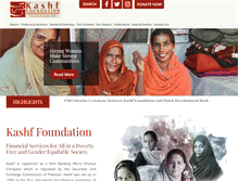 Tablet Screenshot of kashf.org